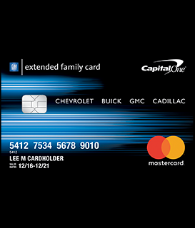 GM Extended Family Card