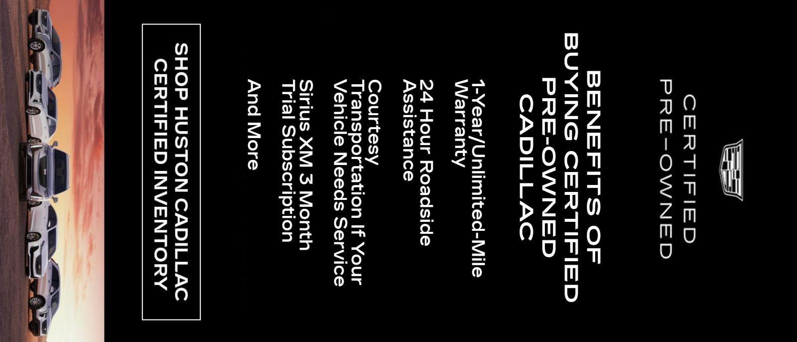 Buy Cadillac Certified Pre-Owned