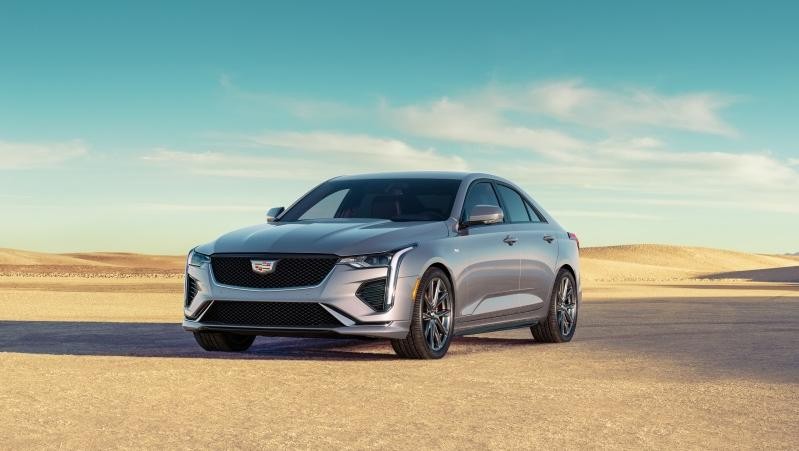 Silver 2025 CT4  with desert background