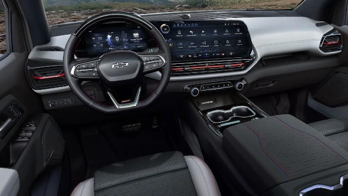 Electric Silverado Interior