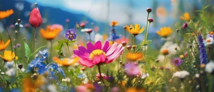 White daisies on wood