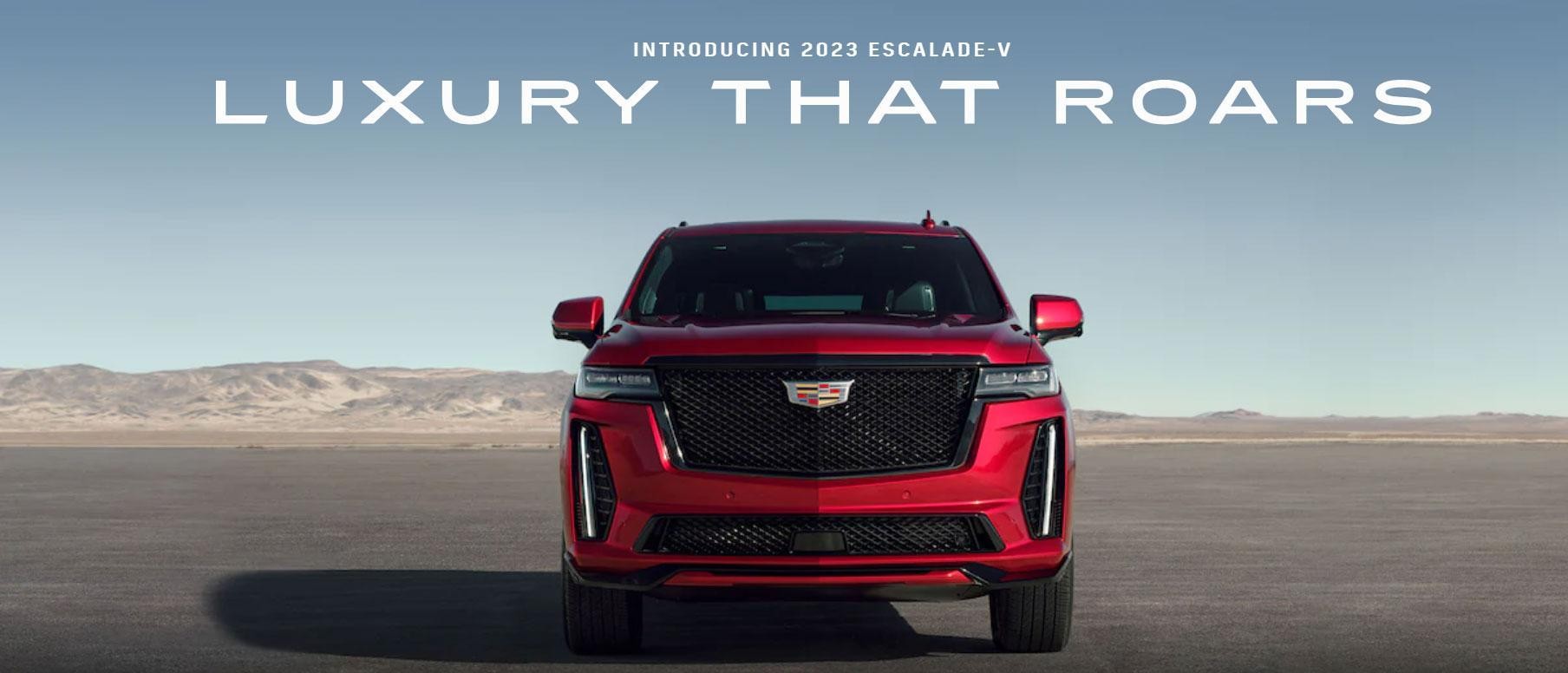 2023 Cadillac Escalade V 