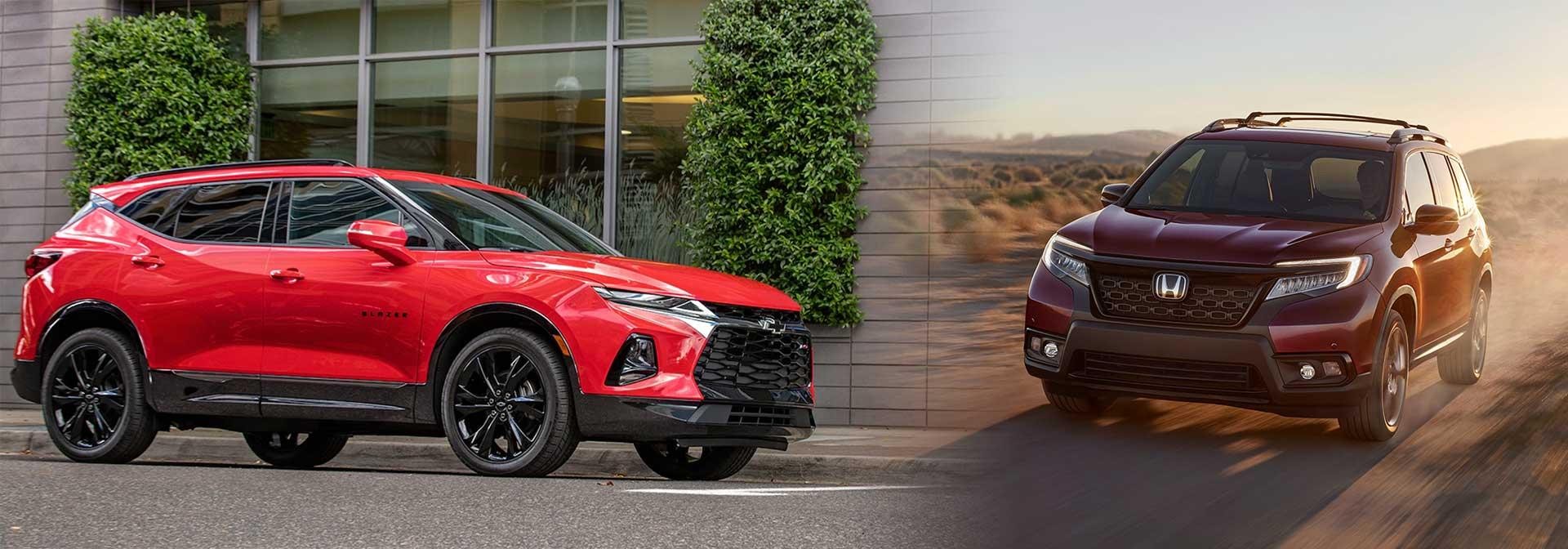 2019 Chevrolet Blazer v. 2019 Honda Passport Sport 
