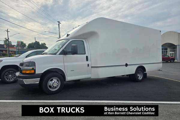 Commercial Box Trucks - Unicell Aerocell Express Van Cutaway - Business Solutions at Ken Barrett Chevrolet Cadillac in Batavia NY