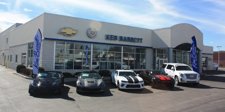 Front of dealership