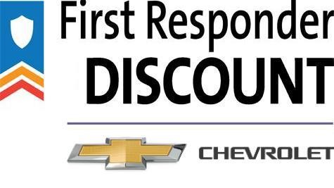GM FIRST RESPONDER DISCOUNT
