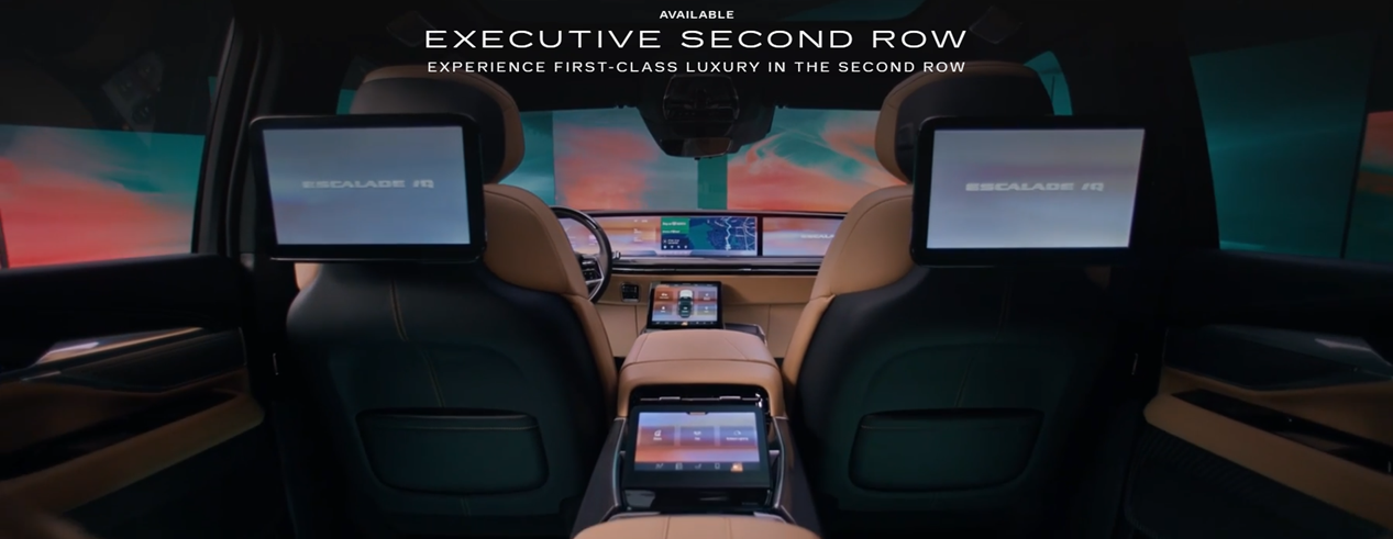 EXECUTIVE SECOND ROW