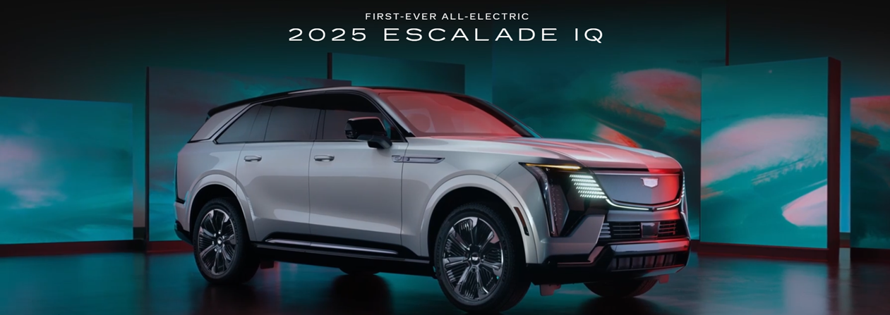 2025 ESCALADE IQ - FIRST-EVER ALL-ELECTRIC