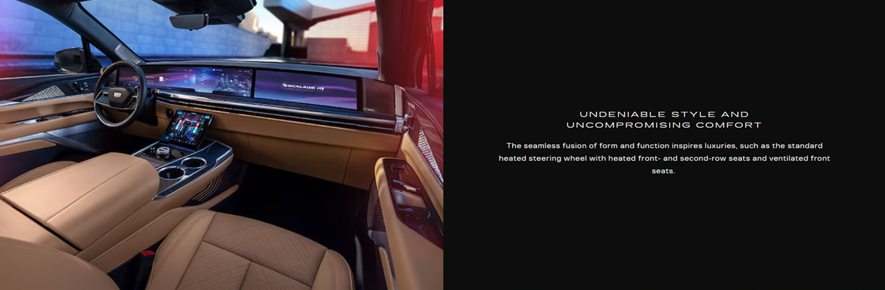 UNDENIABLE STYLE AND UNCOMPROMISING COMFORT