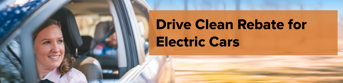 Drive Clean Rebate for Electric Cars - Top Image