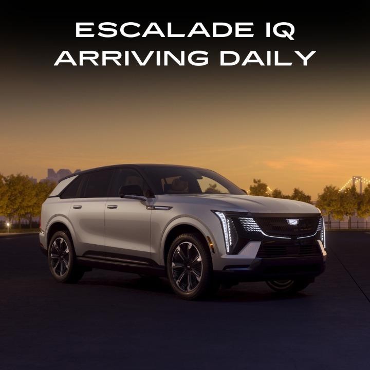 ESCALADE IQ ARRIVING DAILY AT KING O'ROURKE CADILLAC IN SMITHTOWN, NY