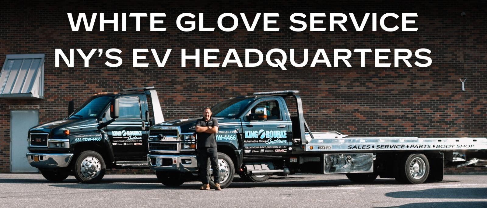 White Glove Service from King O'Rourke Cadillac of Smithtown, NY