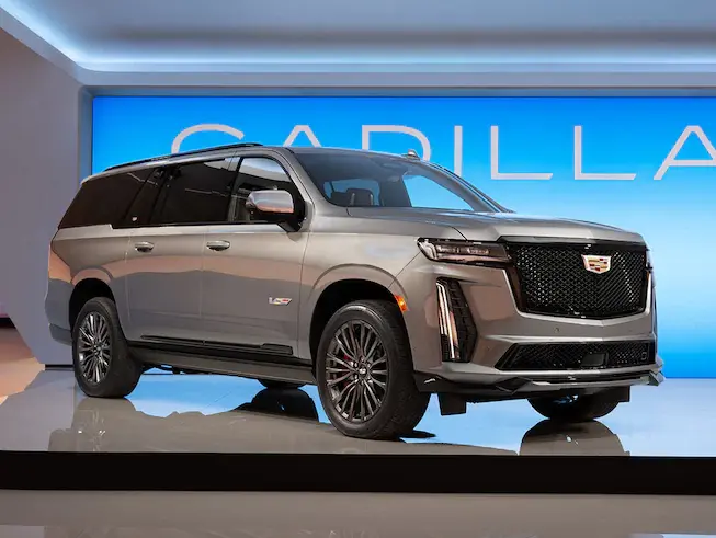 Cadillac Escalade in Showroom