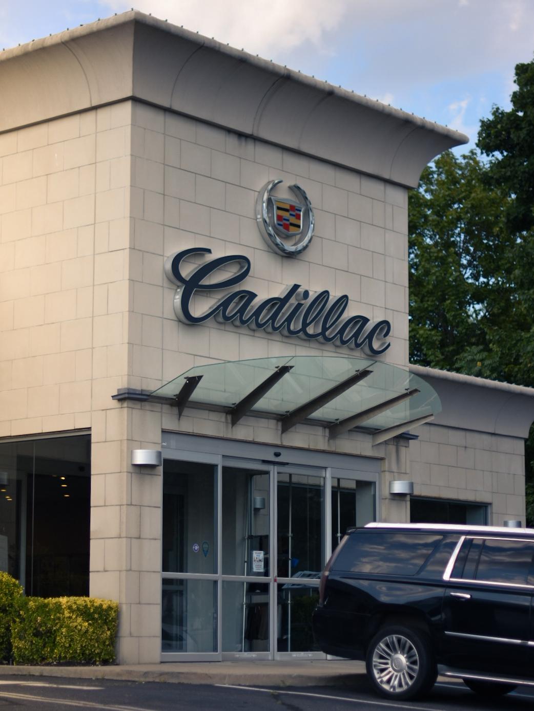 KING 'OROURKE CADILLAC DEALERSHIP LOT IN SMITHTOWN, NY