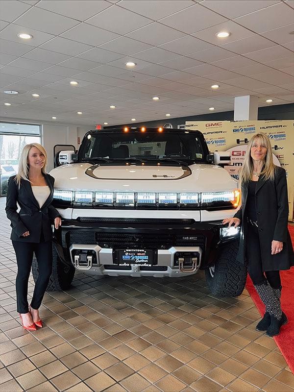 The FIRST GMC Hummer EV in the Northeast was delivered here at King O’Rourke!