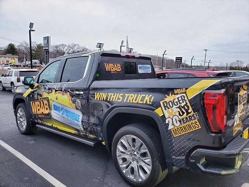 WBAB wrapped 2020 GMC Sierra image 002