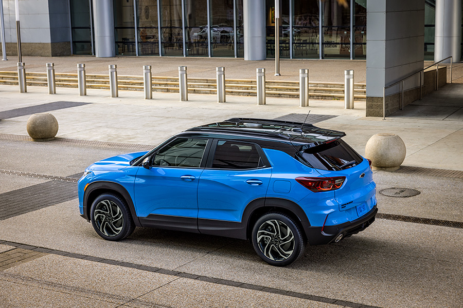 2024 Chevy Trailblazer RS in Fountain Blue
