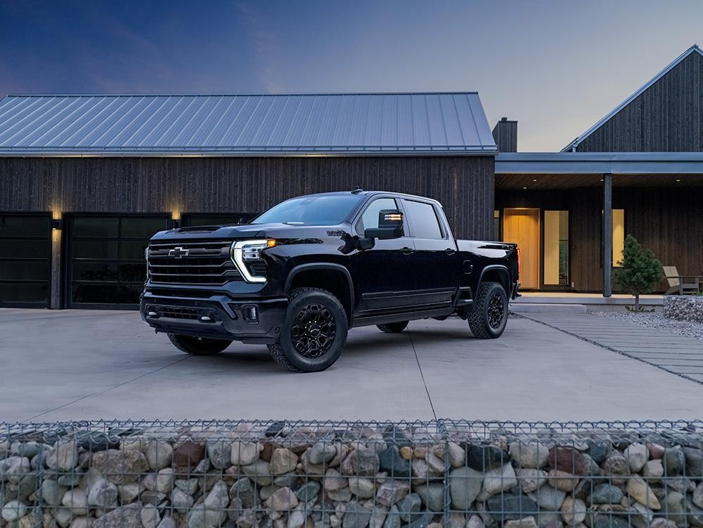 2024 Chevy Silverado HD in black