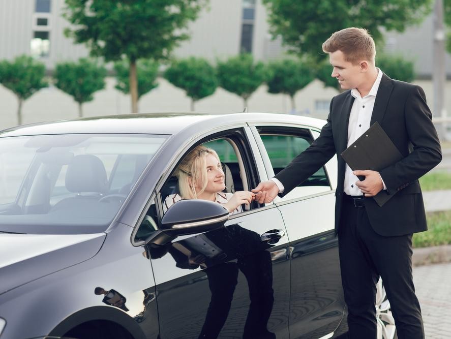 Selling a car at a dealership