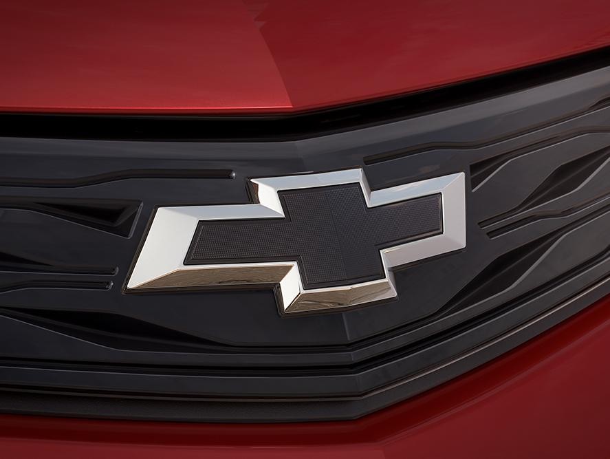 Chevy logo on a front grille