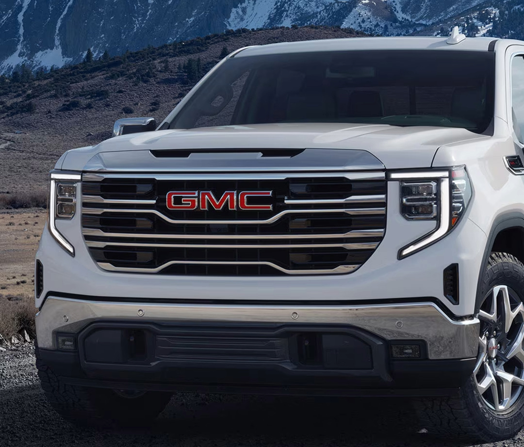 2025 GMC Sierra 1500 Truck grill up close