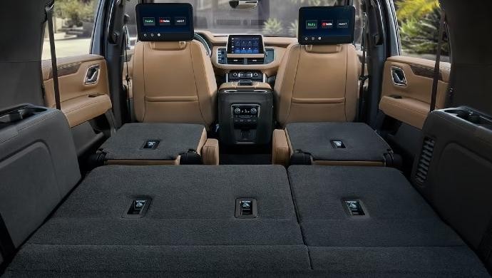 Interior of the 2024 Chevy Suburban