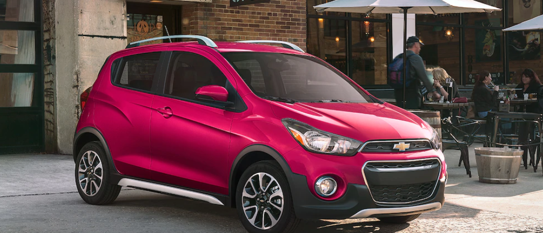 2021 chevy spark red exterior