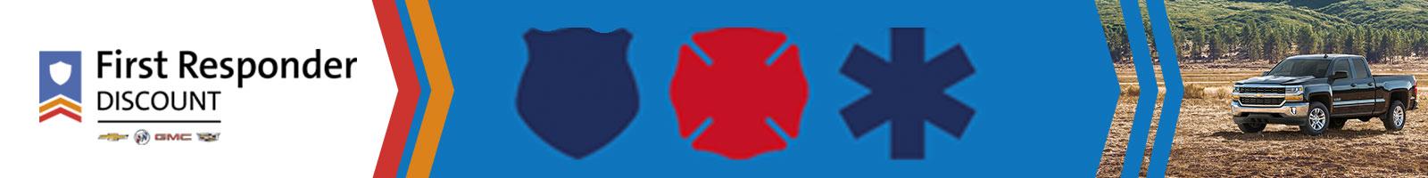 FIRST RESPONDER DISCOUNT PROGRAM AT VALMARK CHEVROLET