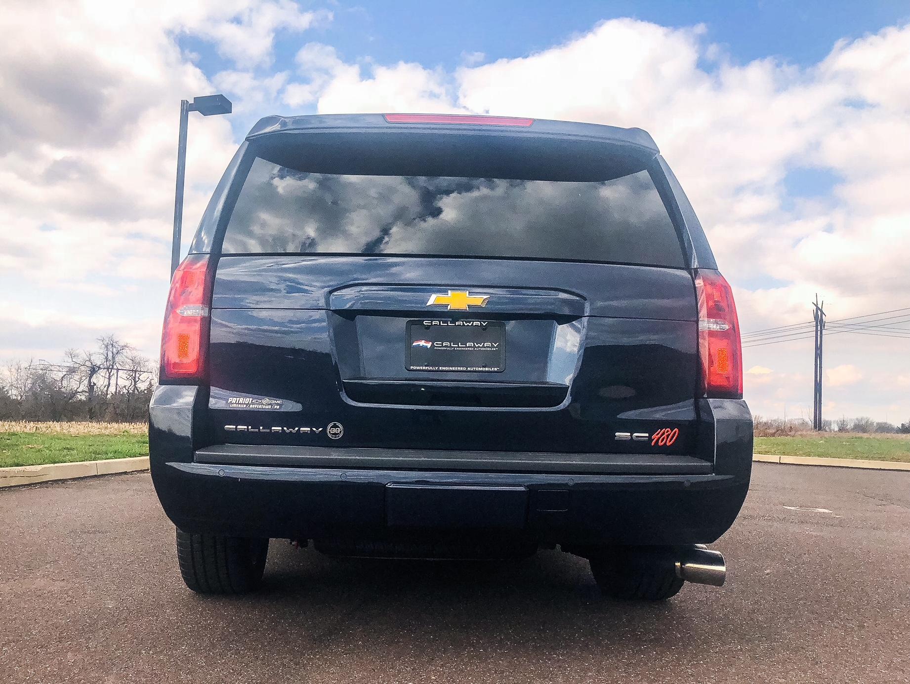 Callaway Car back view