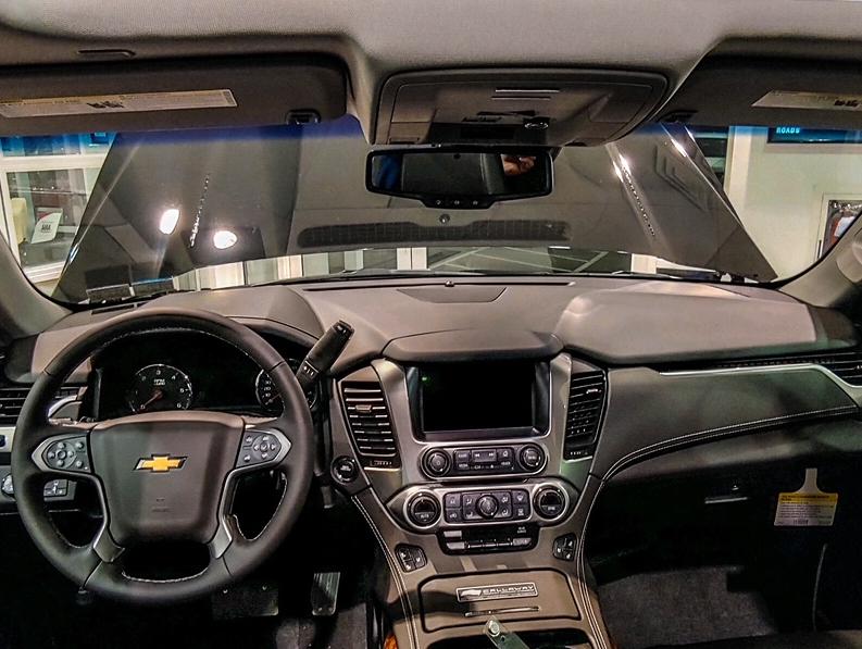 Callaway Car inside front view