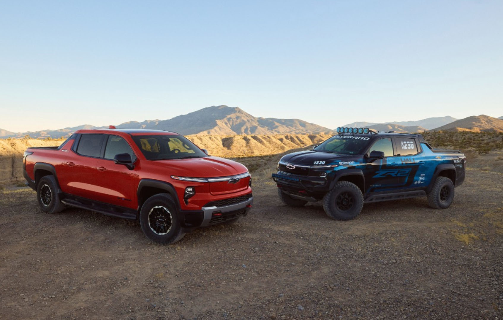 Chevrolet Unveils Silverado EV ZR2 Race Truck Concept at Mint 400