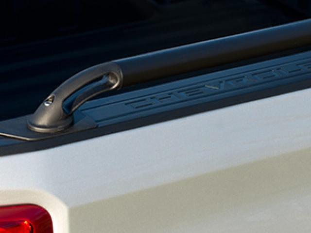 Standard Bed Locker Side Rails in Black Powder Coat by Putco