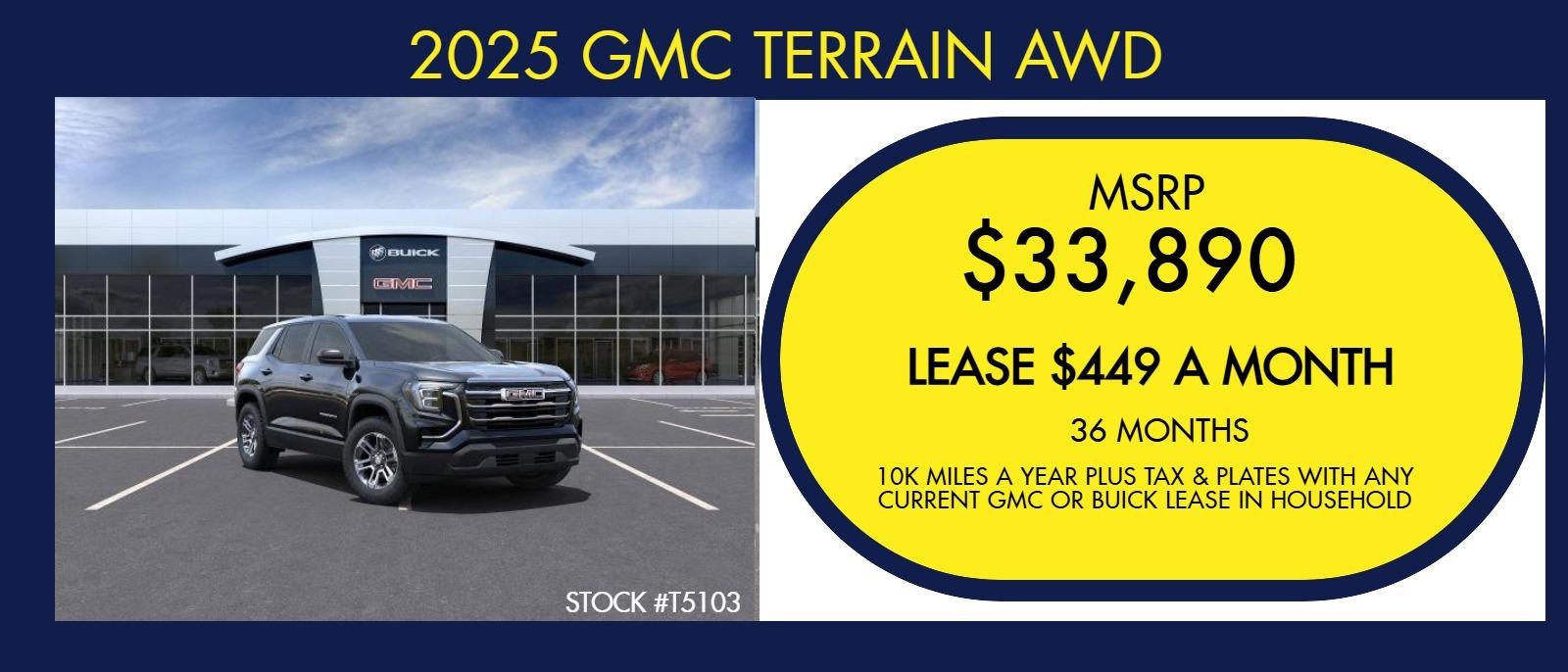 2025 GMC TERRAIN AWD
