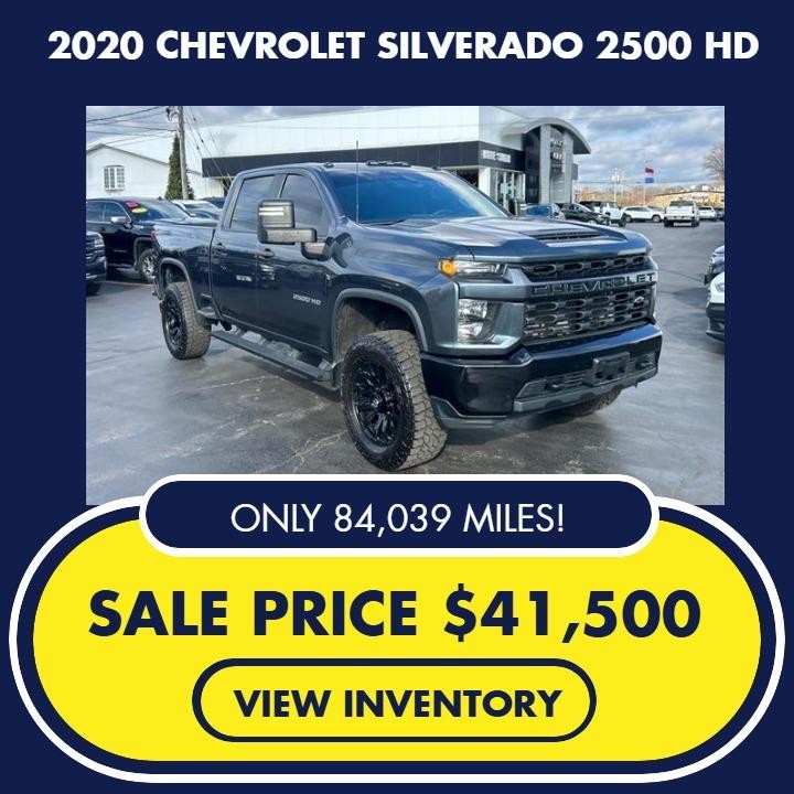 Pre-Owned 2020 Chevrolet Silverado 2500 HD
Custom