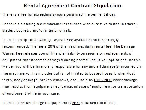 contract stips