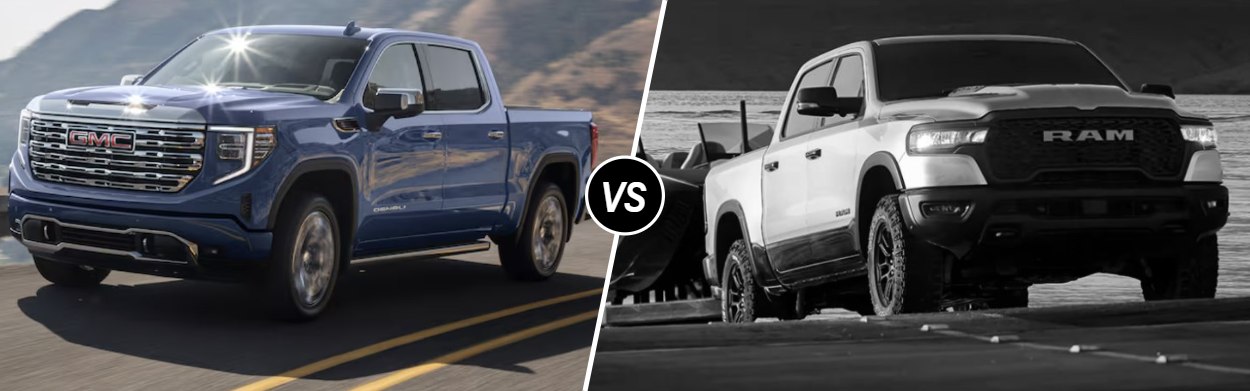 2025 GMC Sierra 1500 vs 2025 Ram 1500