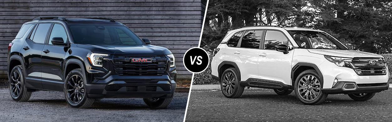 2025 GMC Terrain vs 2025 Subaru Forester