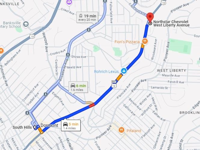 Dealership near South Hills