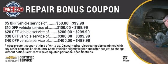 Repair Bonus