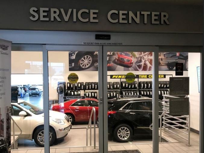 SoCal Penske Dealership Service Center Entrance