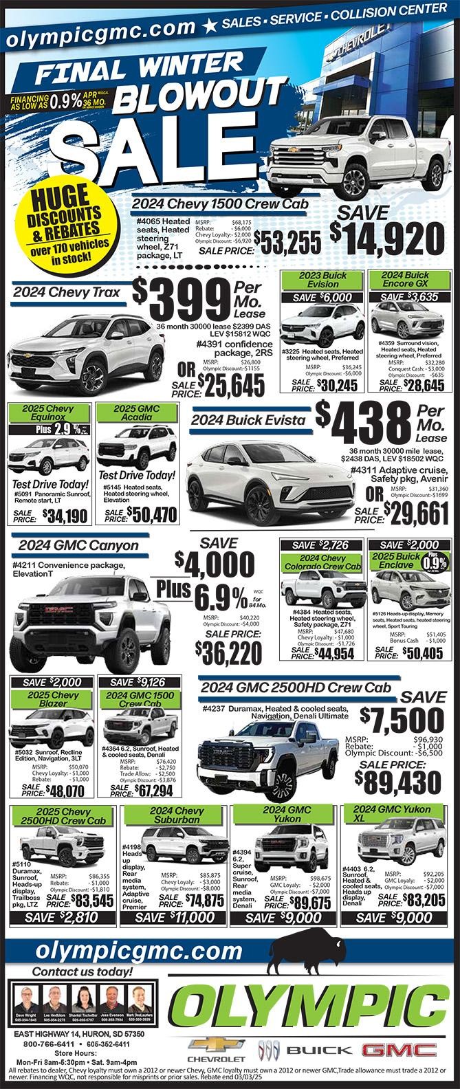 Newspaper Ad | February