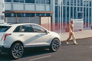 front pedestrian braking