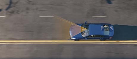 front pedestrian braking