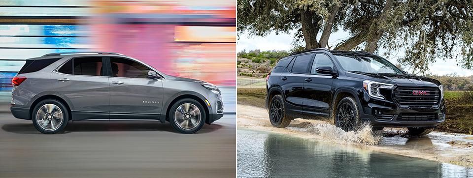 GMC Terrain vs. Chevy Equinox Performance Comparison