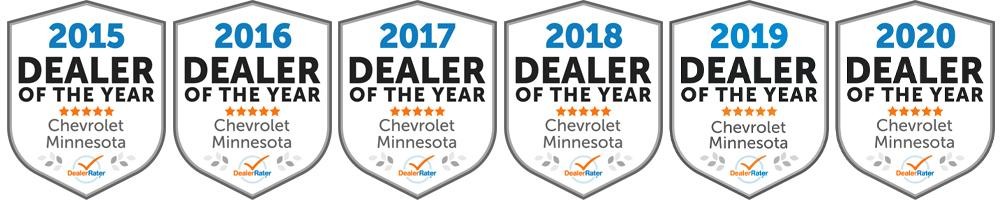 Minnesota Chevrolet Dealer Of The Year