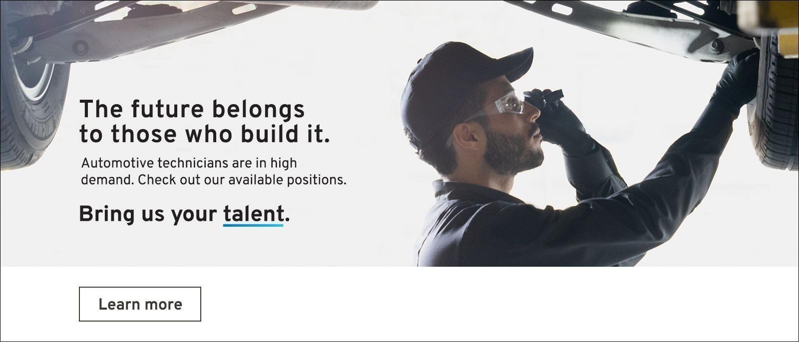 Bring Us Your Talent Carrers