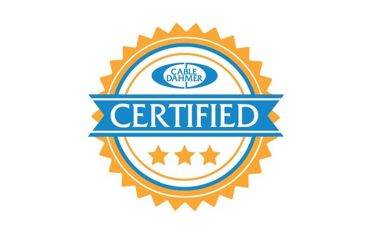 Cable Dahmer Certified Logo Cable Dahmer Certified Logo