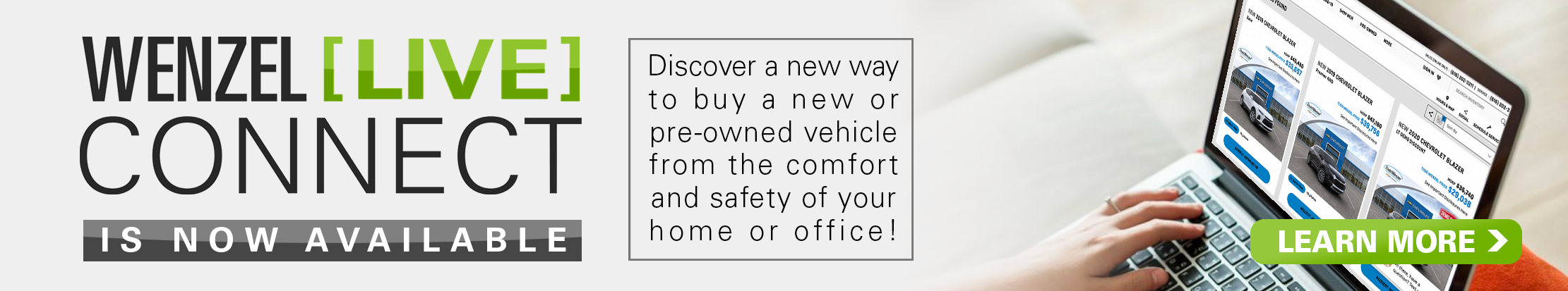 Get your next Chevrolet Online.