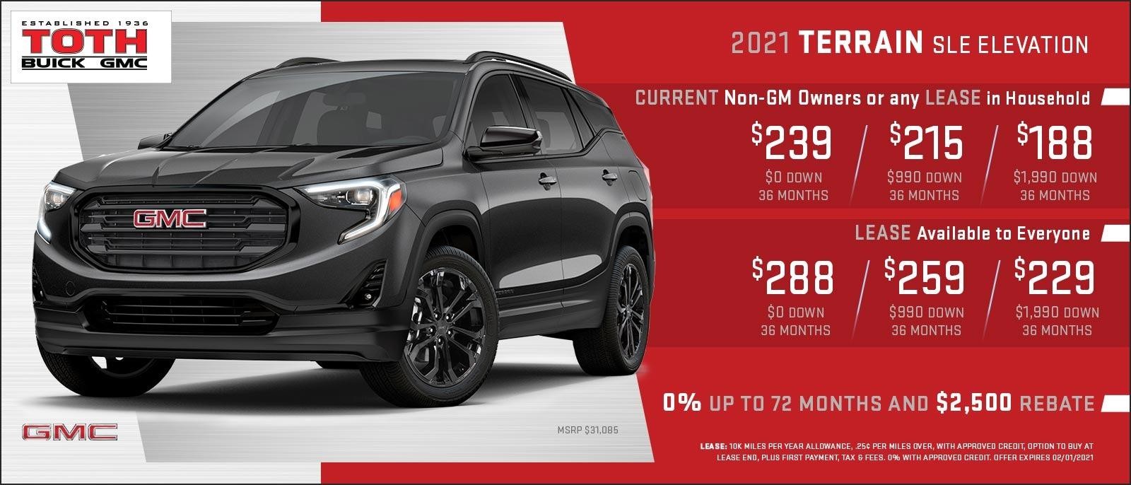 2021 GMC Terrain