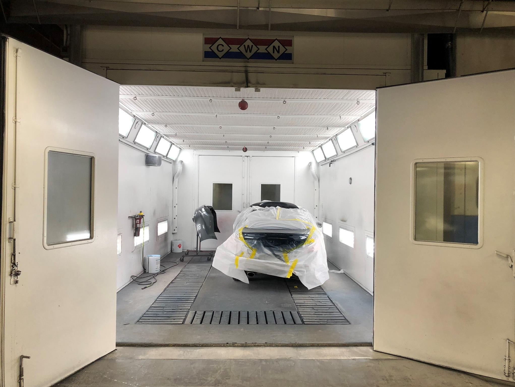 Paint Booth at Union Park Collision Center